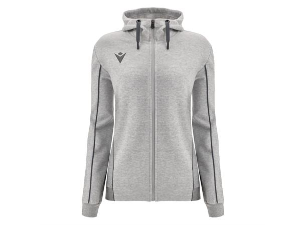 Bass Eco Hooded Jacket W GRY XS Hettejakke i Ecotekstil til dame 