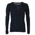 Bronitt Wool Sweater Black Beauty L Ullundertrøye med ullmesh - Unisex
