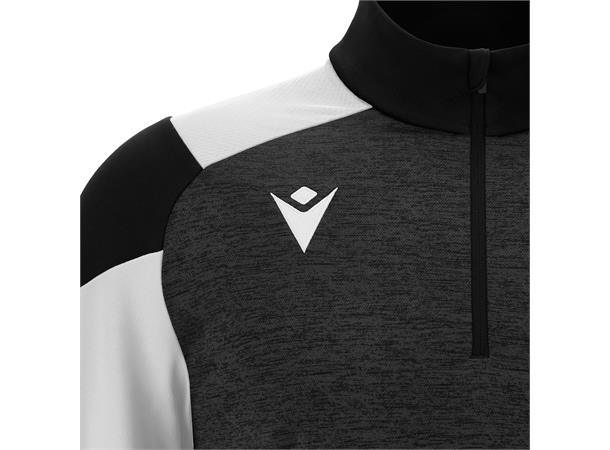 Cuzco Training 1/4 Zip Top BLK/WHT XL Teknisk treningsgenser - Unisex 