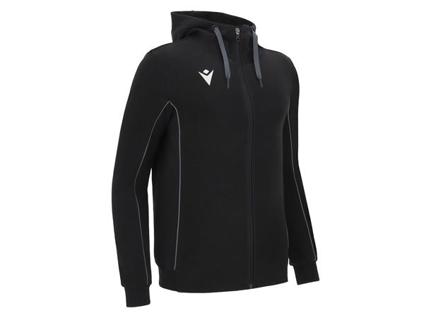 Stage Eco Hooded Jacket BLK/ANT M Hettejakke i Ecotekstil - Unisex 