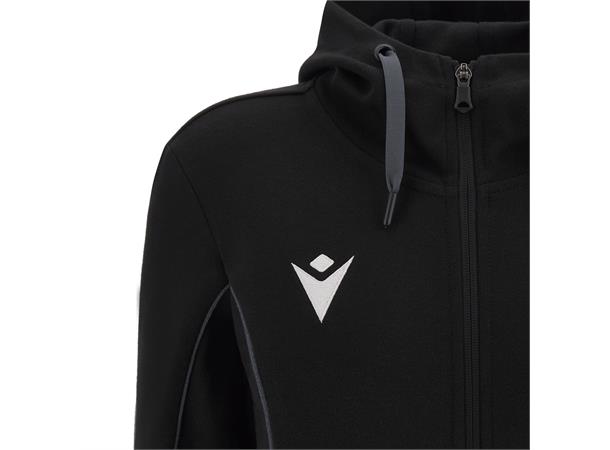 Stage Eco Hooded Jacket BLK/ANT M Hettejakke i Ecotekstil - Unisex 