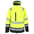 Sulfur Shell Jacket Hi-Vis Safety Yel L High visibility skalljakke - Unisex