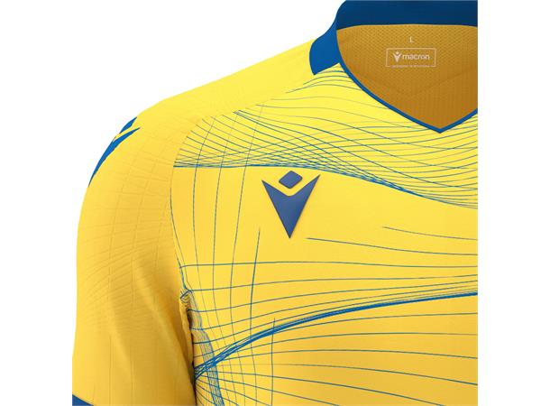 Wyvern Eco Match Day Shirt YEL/ROY 3XS Teknisk drakt i ECO-tekstil - Unisex 