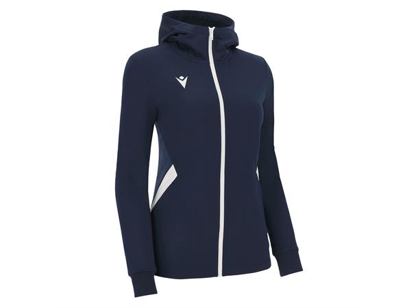 Bastet Full Zip Hoody W NAV/WHT 3XS Teknisk hettejakke til dame 