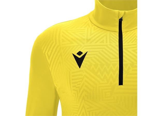 Fraser 1/4 Zip Top YEL/BLK 3XS Teknisk treningsgenser - Unisex 