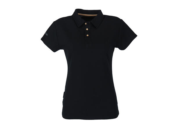 Kaolin Polo Lady Black Beauty M Klassisk bomullspolo til dame 