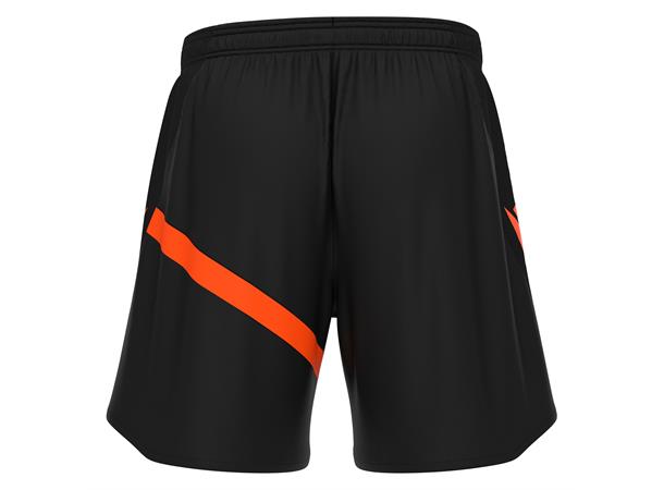 Shen Eco Match Day Shorts BLK/ORA 3XL Teknisk shorts i ECO-tekstil - Unisex 