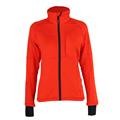 Topaz Fleece Jacket W Tangerine Tango XL Fleecejakkke med 4-veis stretch til dame