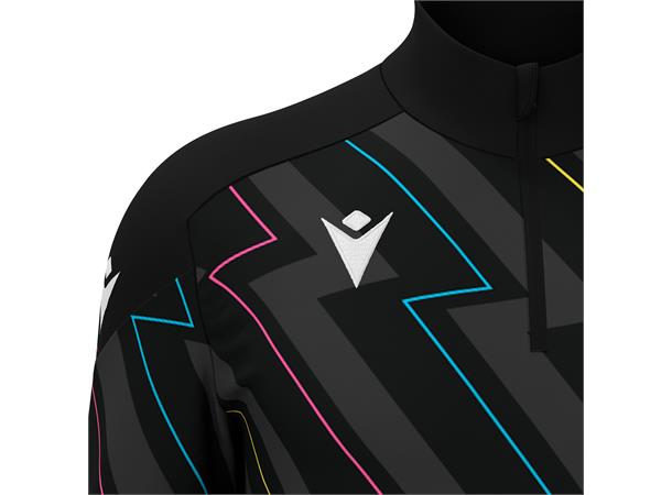 Yaruga Training 1/4 Zip Top GRAFITTI L Teknisk treningsgenser - Unisex 