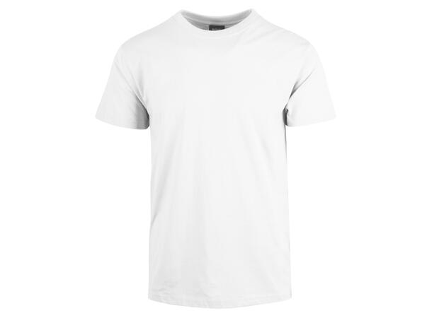 1500 Classic T-shirt Hvit XXL Tidløs modell i utmerket bomullskvalitet 