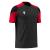 Golem Shirt BLK/RED XL Teknisk kamp og treningsdrakt - Unisex 