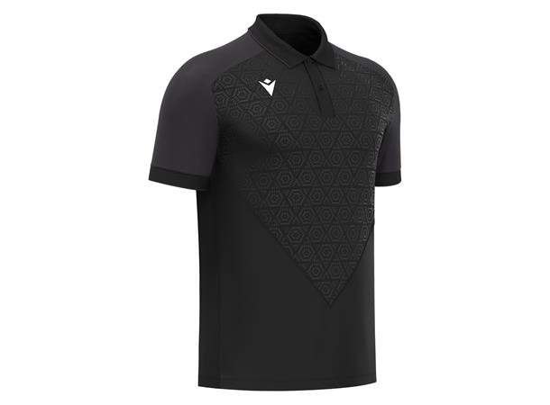 Baldwin Poly Polo BLK M Teknisk poloskjorte - Unisex 