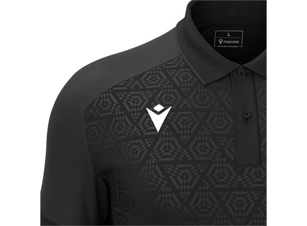 Baldwin Poly Polo BLK M Teknisk poloskjorte - Unisex 