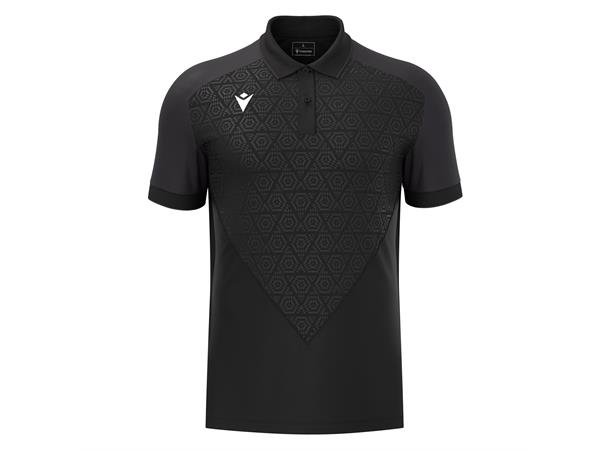 Baldwin Poly Polo BLK M Teknisk poloskjorte - Unisex 