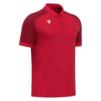 Baldwin Poly Polo RED XXS Teknisk poloskjorte - Unisex