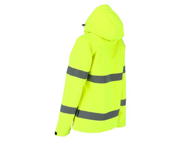 Calomel Jacket Hi-Vis Lady S.Yel XL High visability softshelljakke til dame 