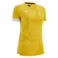 Domizia II Icon shirt YEL/WHT XL Teknisk kamp og treningsdrakt - Dame
