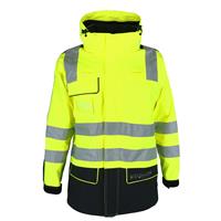 Jasper ProJacket Hi-Vis Safety Yellow L High visability jakke - Unisex