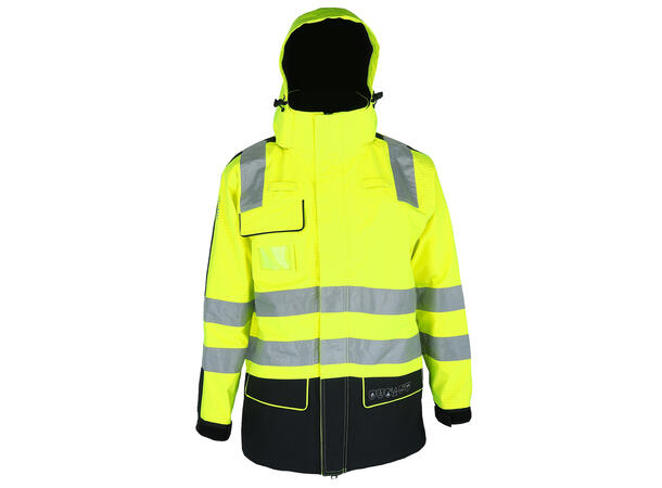 Jasper ProJacket Hi-Vis Safety Yellow L High visability jakke - Unisex 