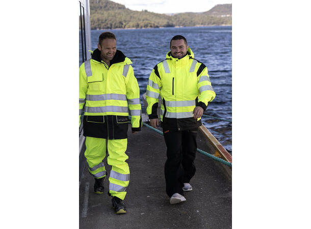 Jasper ProJacket Hi-Vis Safety Yellow L High visability jakke - Unisex 