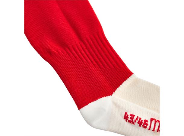 Round Socks Evo RED M Komfortable fotballsokker - Unisex 
