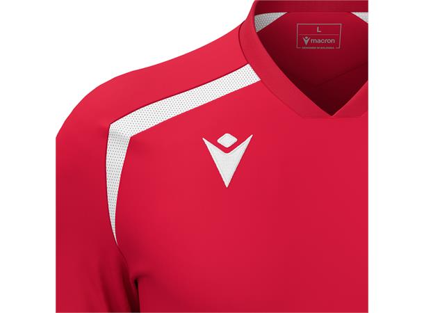 Wyrm Shirt RED/ WHT S Teknisk kamp og treningsdrakt - Unisex 