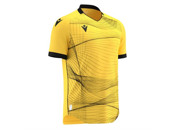 Wyvern Eco Match Day Shirt YEL/BLK L Teknisk drakt i ECO-tekstil - Unisex 