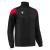 Prometheus Full Zip Top BLK/RED XL Teknisk reisejakke - Unisex 