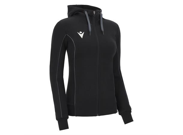 Bass Eco Hooded Jacket W BLK XS Hettejakke i Ecotekstil til dame 