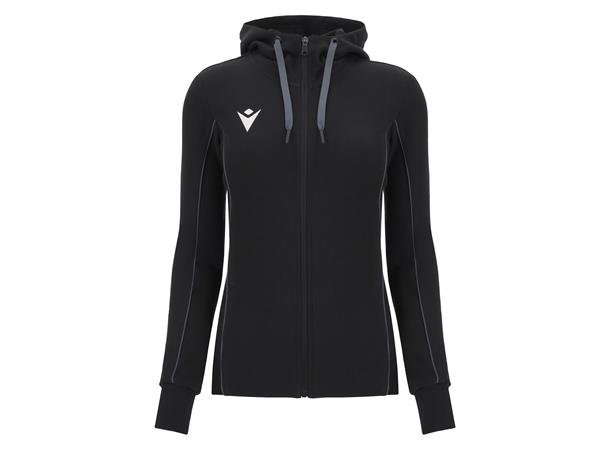 Bass Eco Hooded Jacket W BLK XS Hettejakke i Ecotekstil til dame 