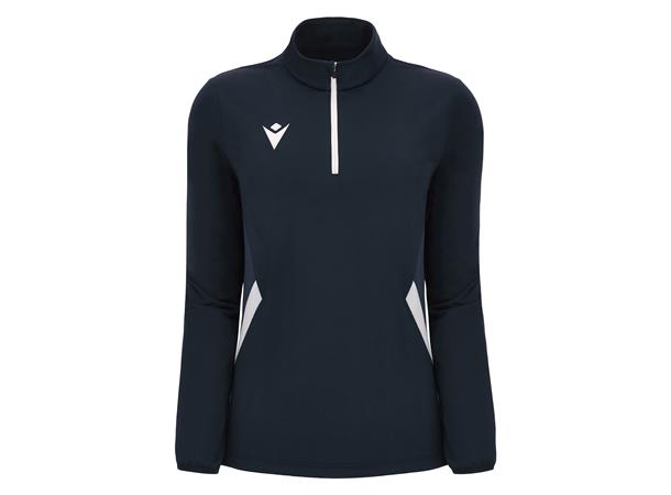 Maira 1/4 Zip Top Woman NAV/WHT 3XS Teknisk treningsgenser til dame 