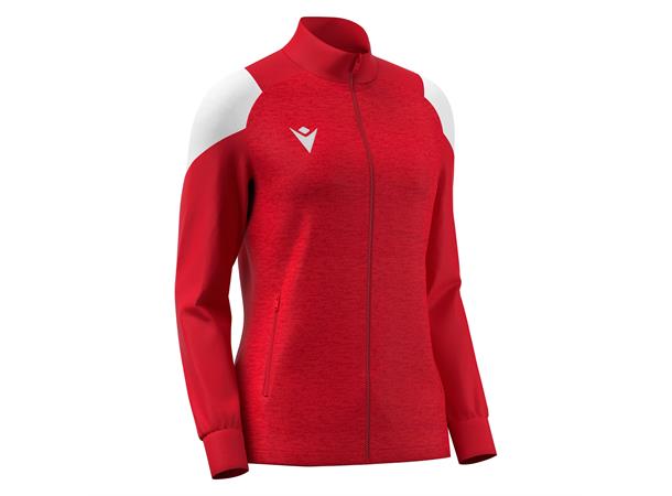 Valkyria Full Zip Top Woman RED/WHT 3XL Teknisk reisejakke til dame 