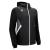 Tiamat Full Zip Hoody BLK/WHT XL Teknisk hettejakke - Unisex 