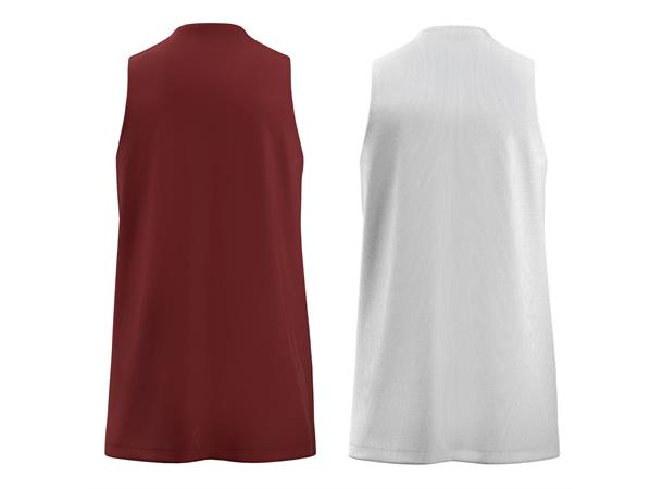 Idaho Reversible Shirt CRD/WHT S Vendbar teknisk basketdrakt - Unisex 