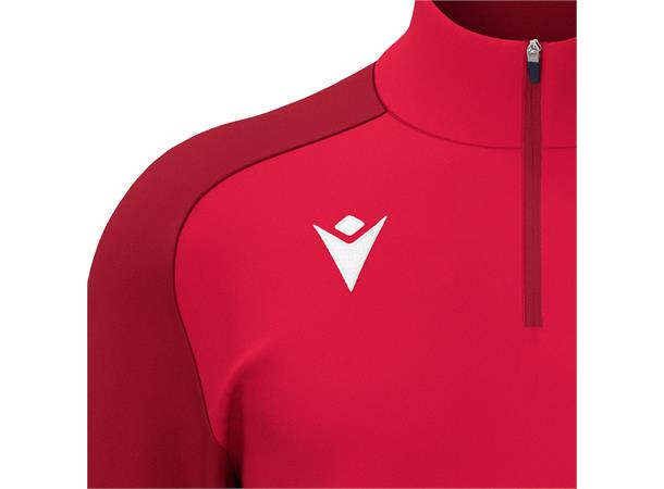 Isen Training 1/4 Zip Top RED S Teknisk treningsgenser - Unisex 