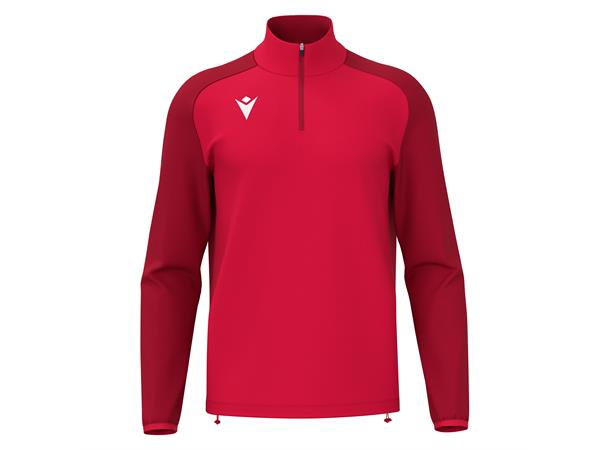 Isen Training 1/4 Zip Top RED S Teknisk treningsgenser - Unisex 