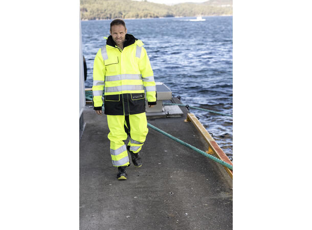 Jasper Pro Pant Hi-Vis Safety Yellow L High visability bukse - Unisex 