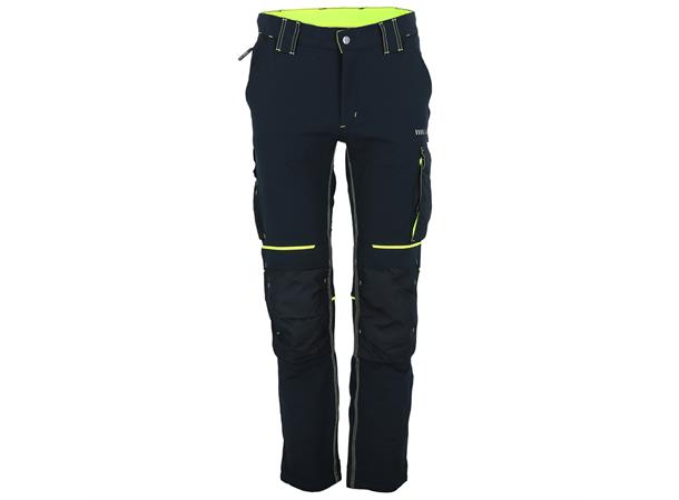 Malamut Pants Black Beauty 54 Arbeidsbukse med 4-veis stretch Unisex 