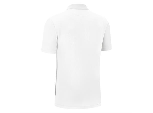 Rap Polo WHT/ANT L Teknisk poloskjorte - Unisex 