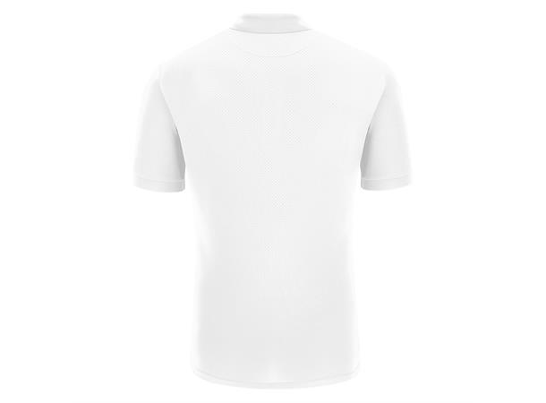 Rap Polo WHT/ANT L Teknisk poloskjorte - Unisex 