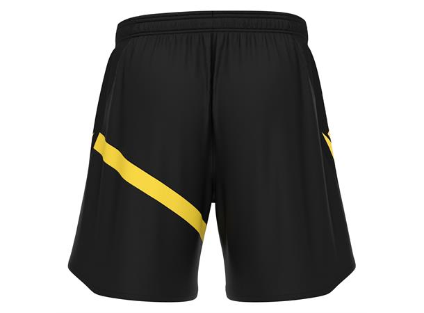Shen Eco Match Day Shorts BLK/YEL 3XL Teknisk shorts i ECO-tekstil - Unisex 