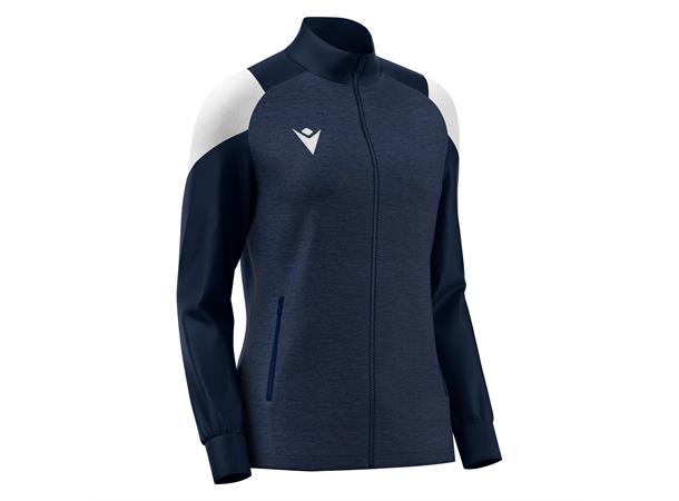 Valkyria Full Zip Top Woman NAV/WHT S Teknisk reisejakke til dame 