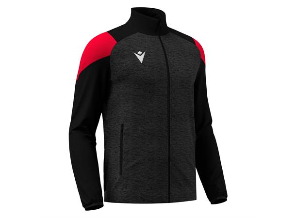Vanir Travel Full Zip Top BLK/RED XL Teknisk overtrekksjakke - Unisex 