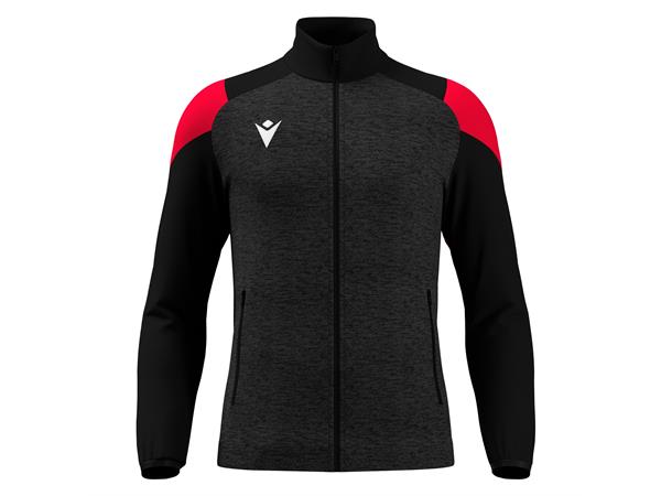 Vanir Travel Full Zip Top BLK/RED XL Teknisk overtrekksjakke - Unisex 