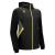 Tiamat Full Zip Hoody BLK/YEL XL Teknisk hettejakke - Unisex 