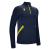 Fraser 1/4 Zip Top NAV/YEL XS Teknisk treningsgenser - Unisex 