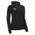 Bass Eco Hooded Jacket W BLK M Hettejakke i Ecotekstil til dame 