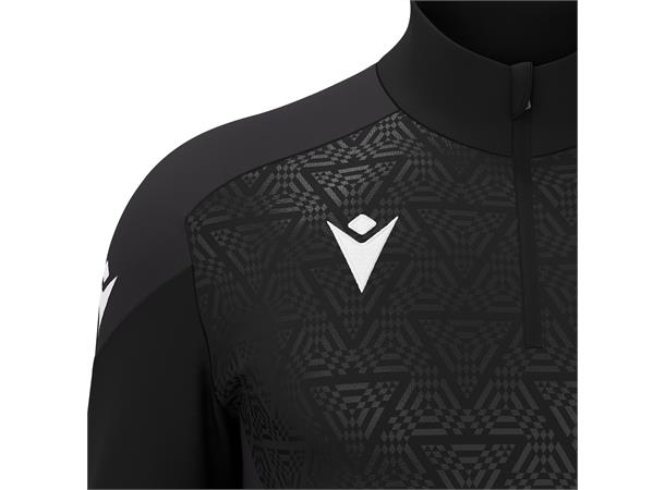 Anduin Training 1/4 Zip Top BLK 4XL Teknisk treningsgenser - Unisex 