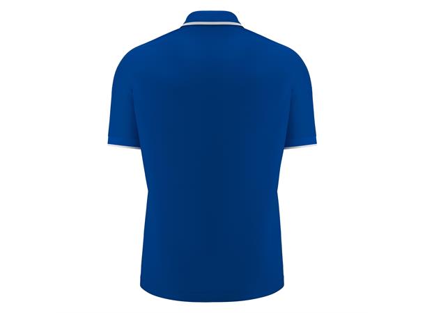 Aulos Polo ROY/WHT 3XL Teknisk poloskjorte - Unisex 