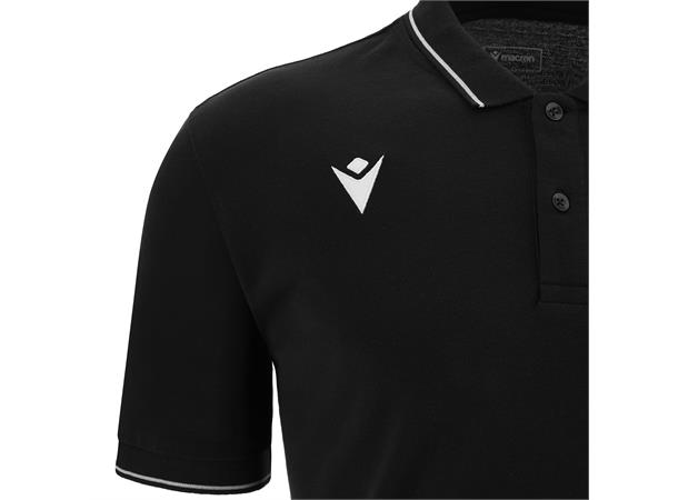 Comedy Eco Polo BLK XXS Poloskjorte i Ecotekstil- Unisex 